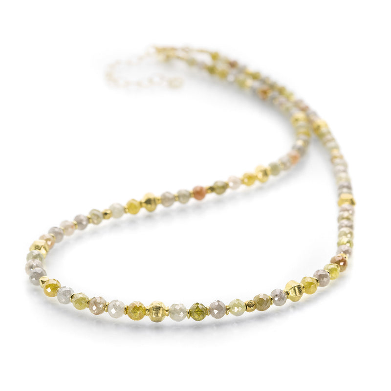 Barbara Heinrich Faceted Natural Diamond Bead Necklace | Quadrum Gallery