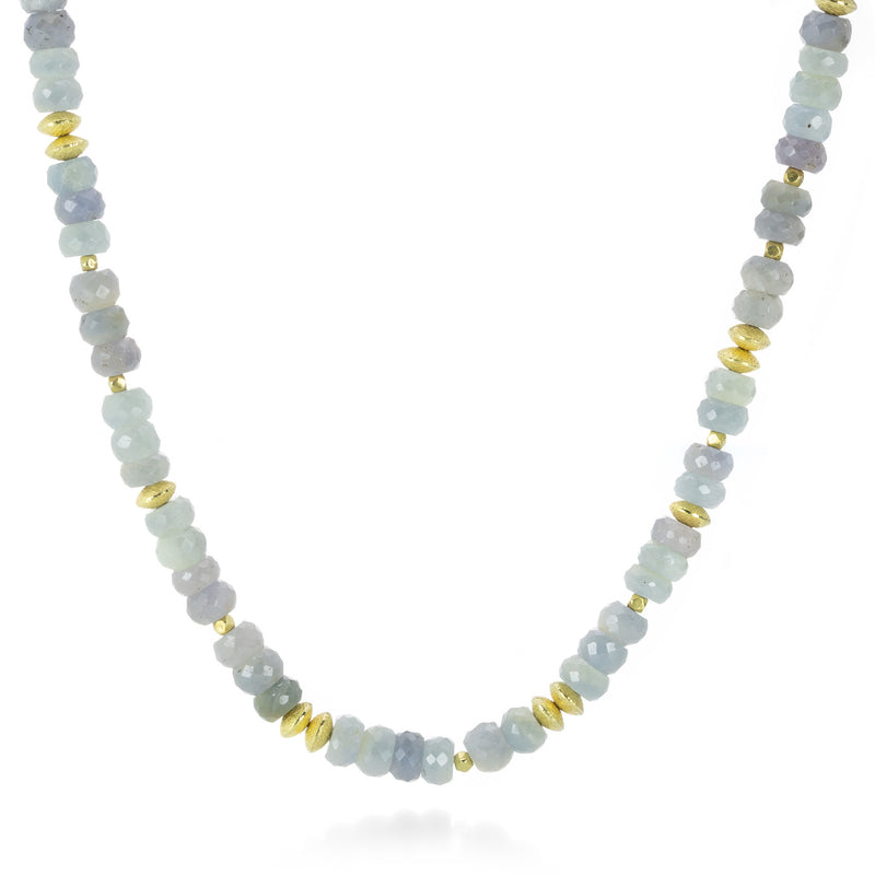 Barbara Heinrich Blue Sapphire Rondelle Bead Necklace | Quadrum Gallery