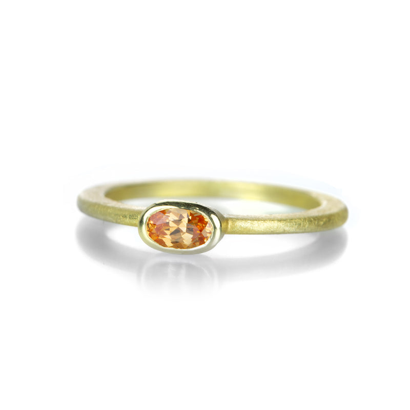 Barbara Heinrich Oval Spessartite Garnet Ring | Quadrum Gallery