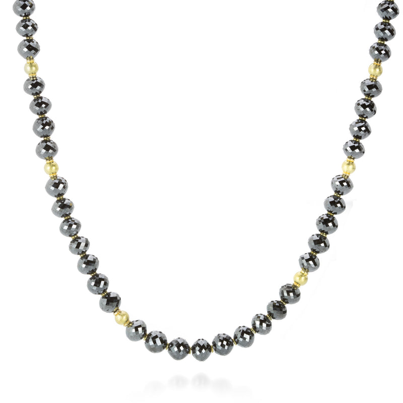 Barbara Heinrich Round Black Diamond Bead Necklace | Quadrum Gallery
