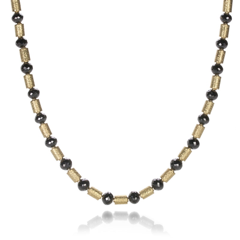 Barbara Heinrich Black Diamond Barrel Necklace | Quadrum Gallery