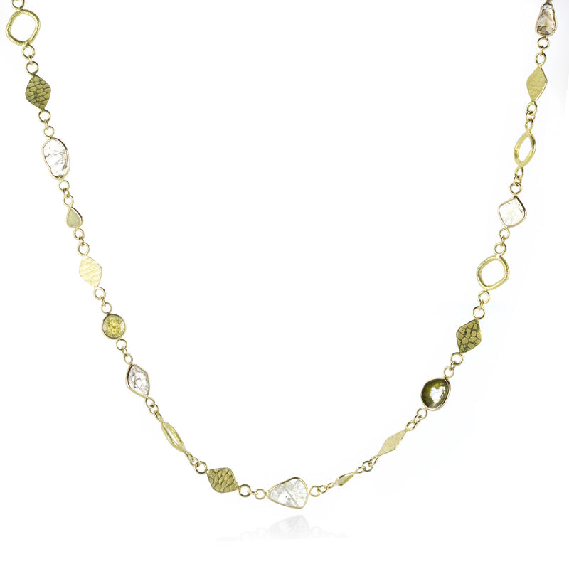 Barbara Heinrich Diamond Slice Link Necklace | Quadrum Gallery