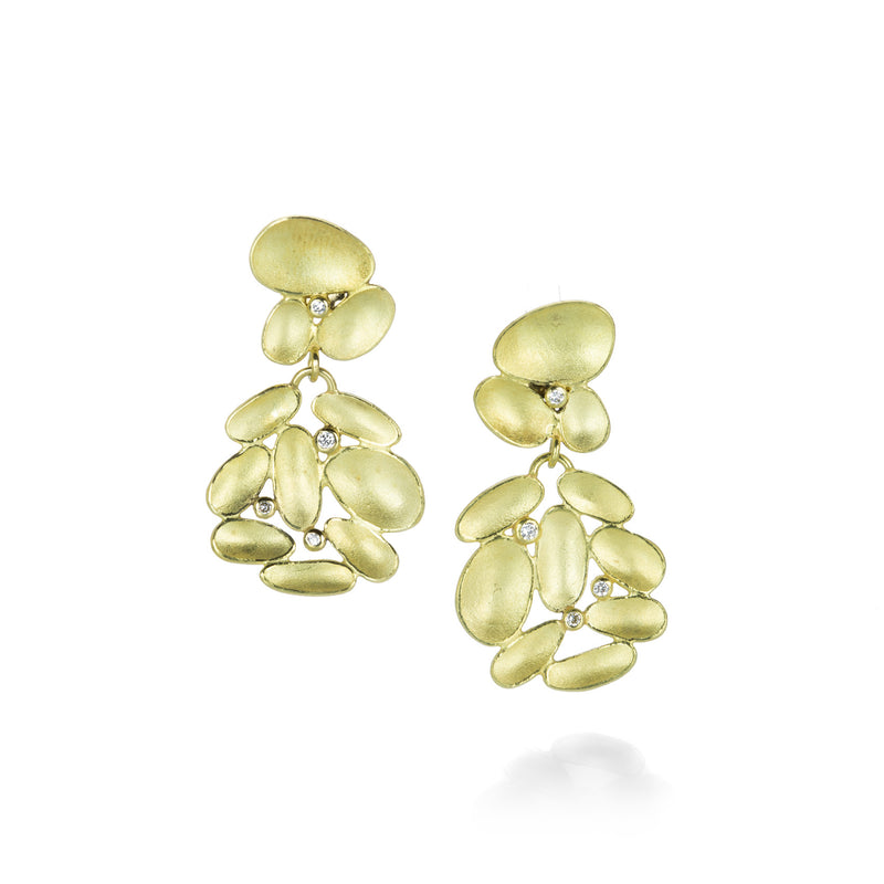 Barbara Heinrich Double Drop Shell Cluster Earrings | Quadrum Gallery