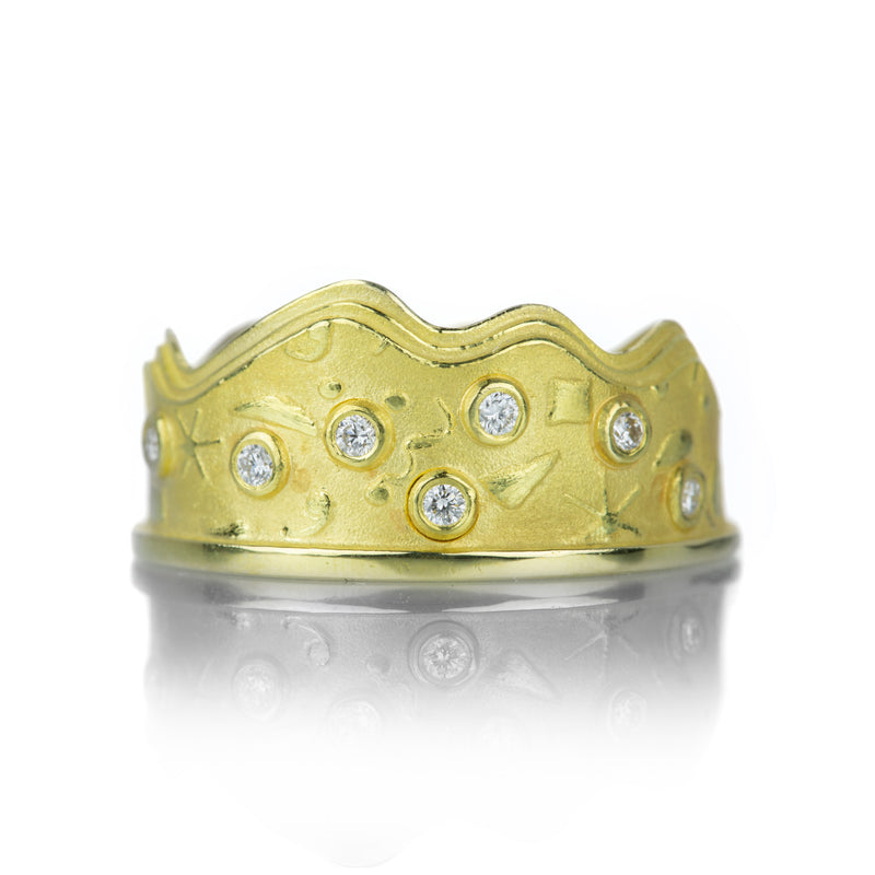 Barbara Heinrich Layered Milkyway Ring with Diamonds | Quadrum Gallery