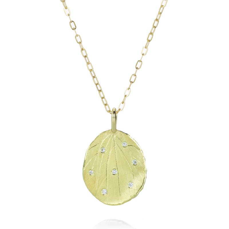 Barbara Heinrich Single Hydrangea Petal Pendant Necklace | Quadrum Gallery