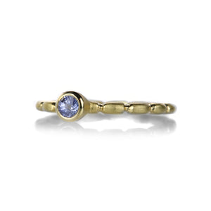 Barbara Heinrich 18k Round Blue Sapphire Ring | Quadrum Gallery