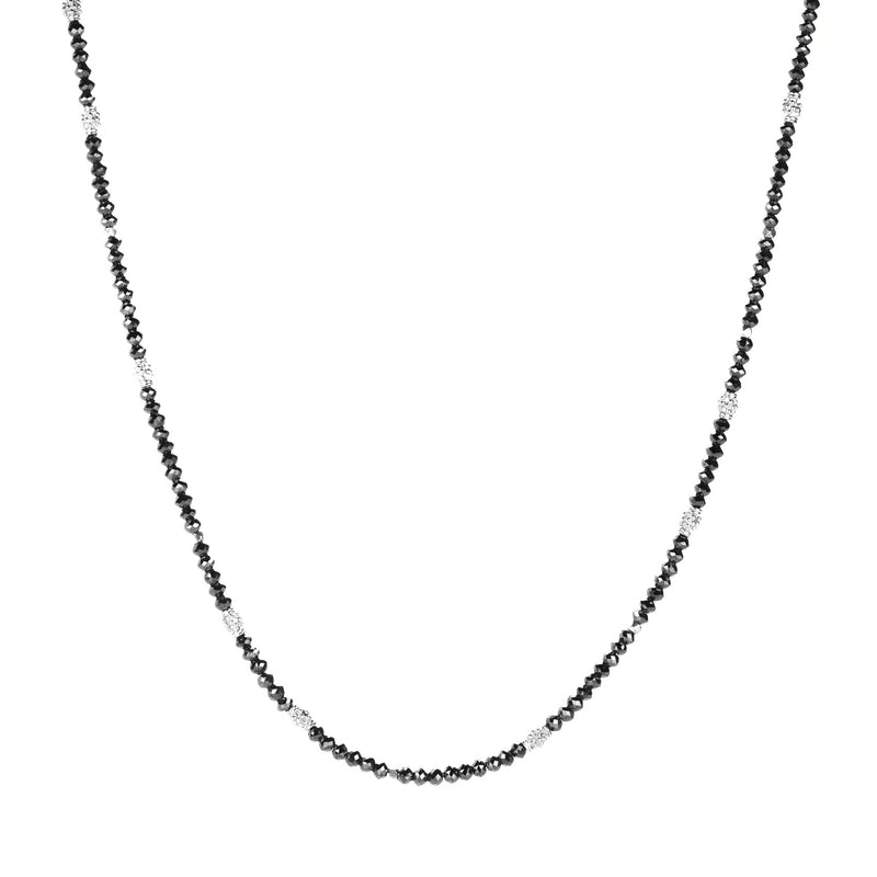 Barbara Heinrich White Gold Black Diamond Necklace | Quadrum Gallery