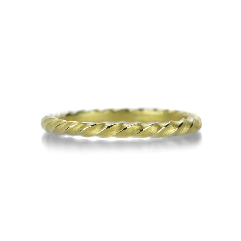 Barbara Heinrich 18k Twisted Band | Quadrum Gallery