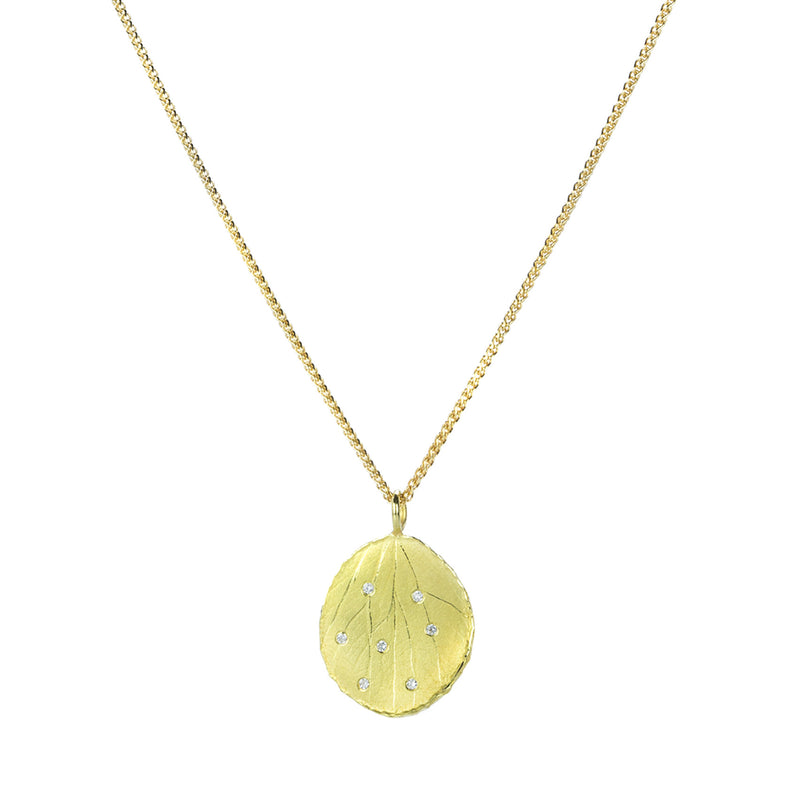 Barbara Heinrich Jumbo Petal Pendant with Diamonds | Quadrum Gallery