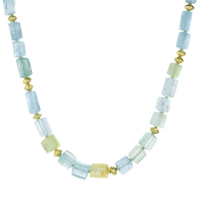 Barbara Heinrich Aquamarine Crystal Bead Necklace | Quadrum Gallery