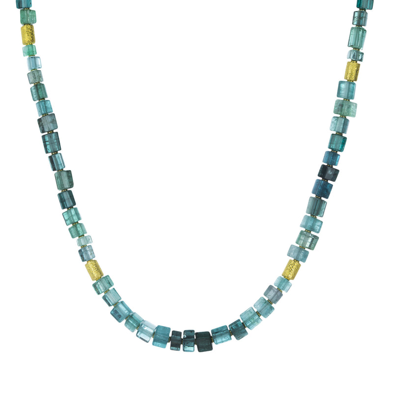 Barbara Heinrich Blue Green Tourmaline Crystal Necklace | Quadrum Gallery