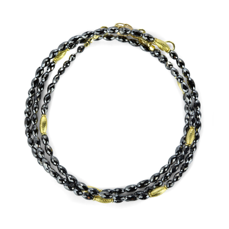 Barbara Heinrich Oval Black Diamond Wrap Bracelet | Quadrum Gallery