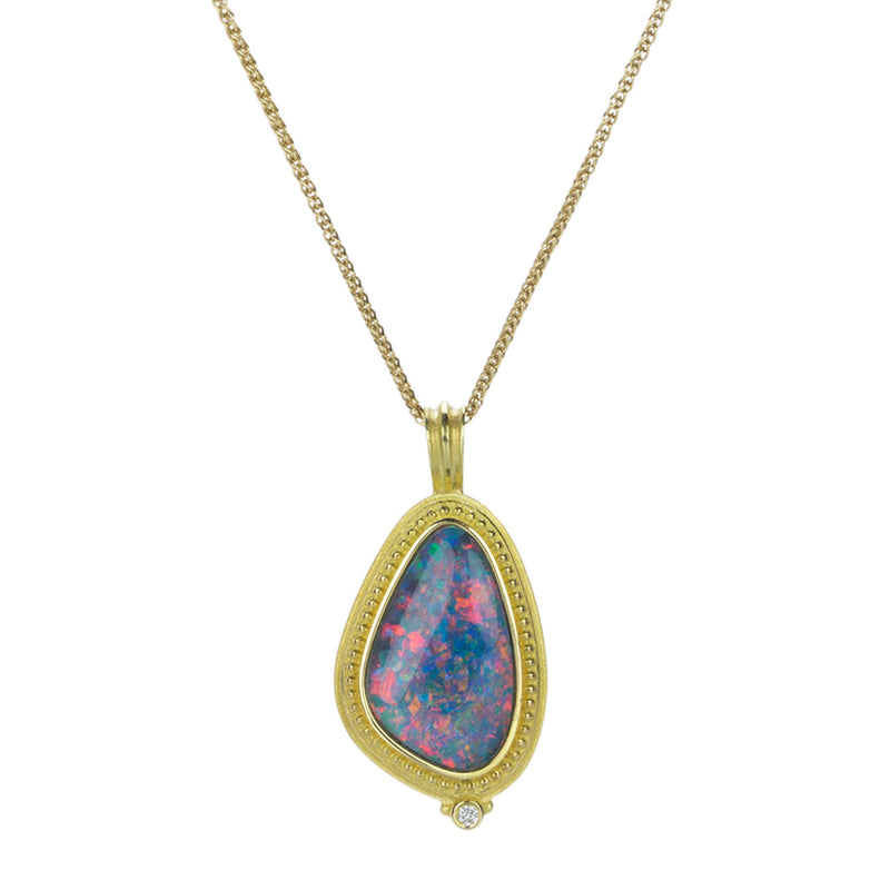 Barbara Heinrich Australian Boulder Opal Pendant Necklace | Quadrum Gallery