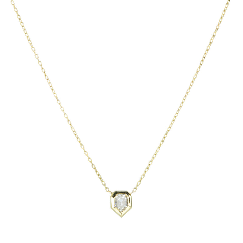 Diana Mitchell Heptagon Diamond Pendant Necklace | Quadrum Gallery