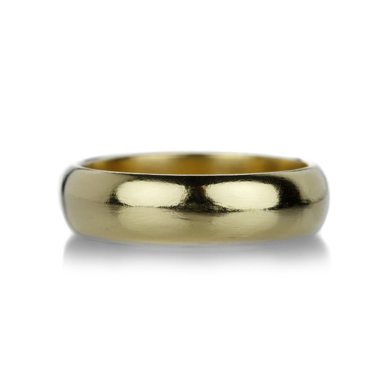 Diana Mitchell Easy 18k Yellow Gold Band | Quadrum Gallery