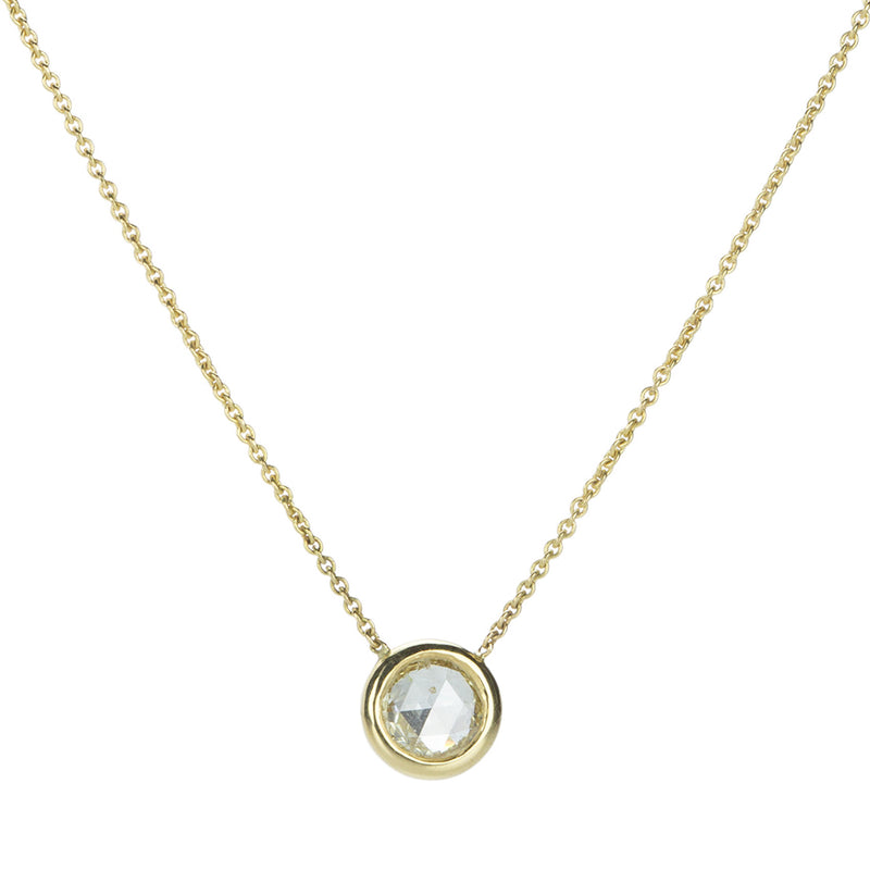 Diana Mitchell Round Rose Cut Diamond Necklace | Quadrum Gallery