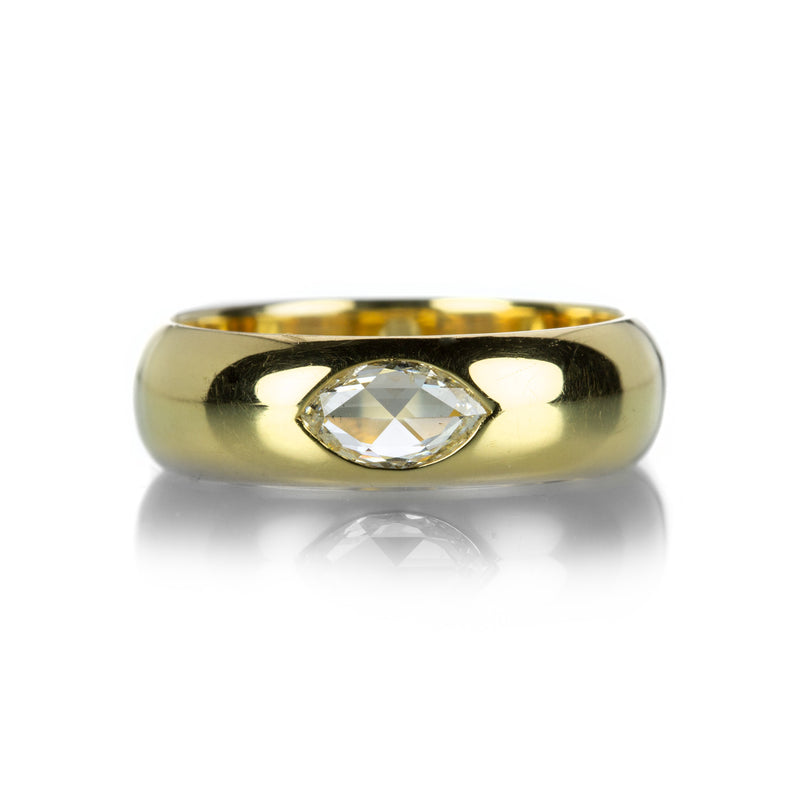 Diana Mitchell Marquise Diamond Wide Band | Quadrum Gallery