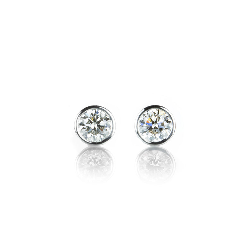 Edward Burrowes 1.03cttw Diamond Stud Earrings | Quadrum Gallery