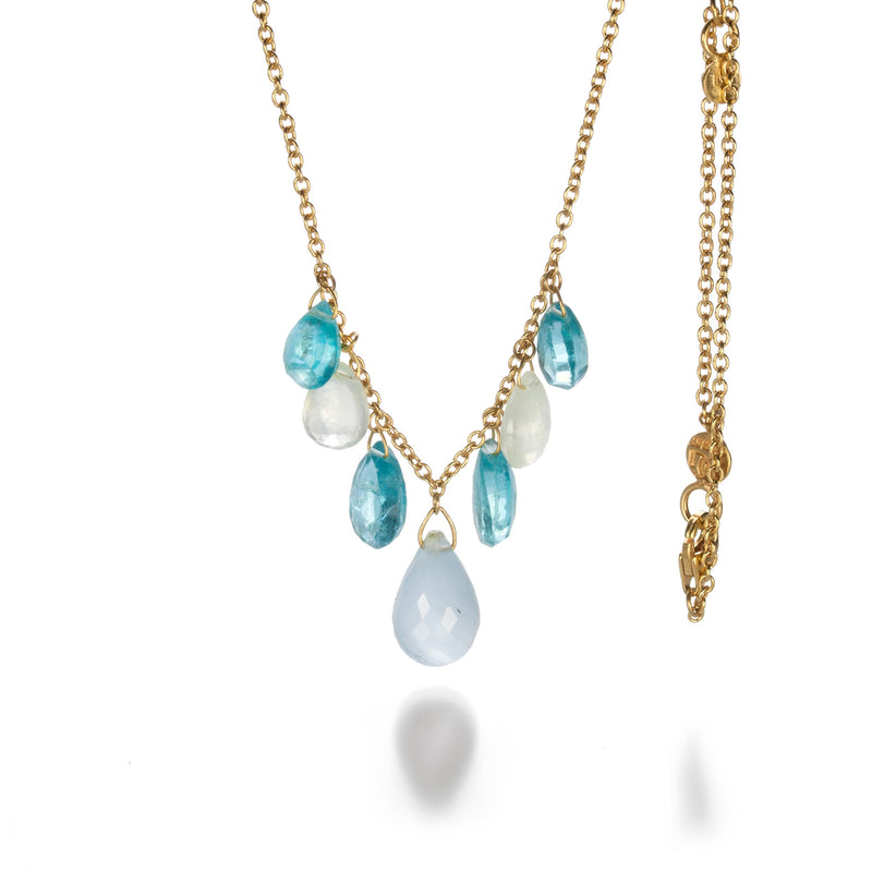 Gurhan Blue Cluster Necklace | Quadrum Gallery