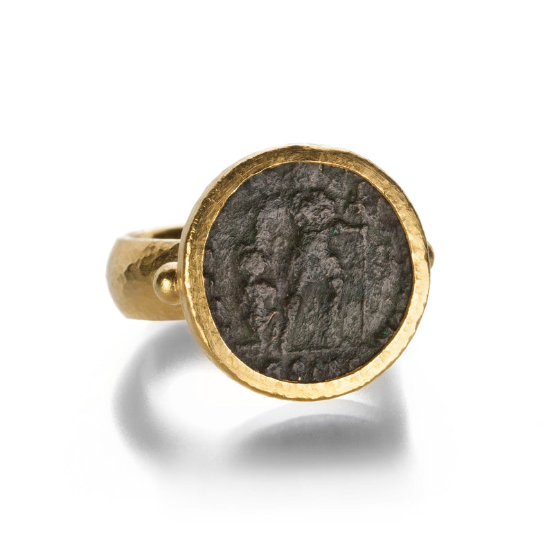 Gurhan Roman Coin Ring | Quadrum Gallery