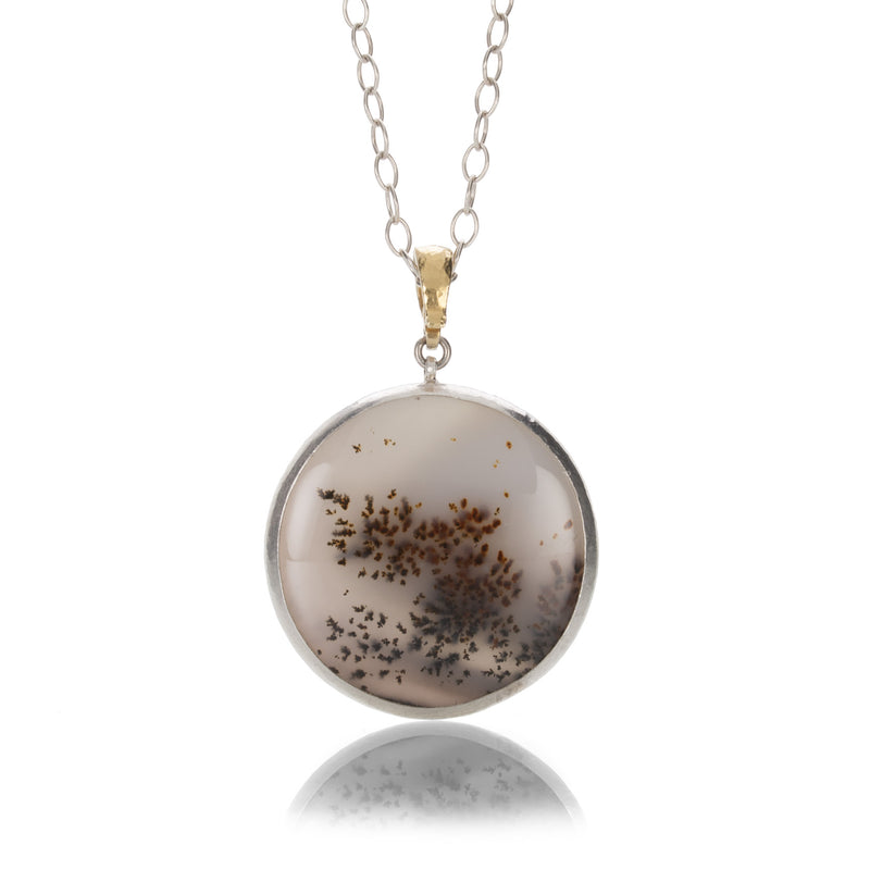 Gurhan Round Dendritic Agate Necklace | Quadrum Gallery