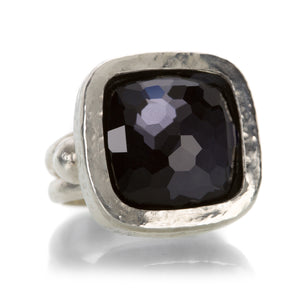 Gurhan Hematite and Amethyst Ring | Quadrum Gallery