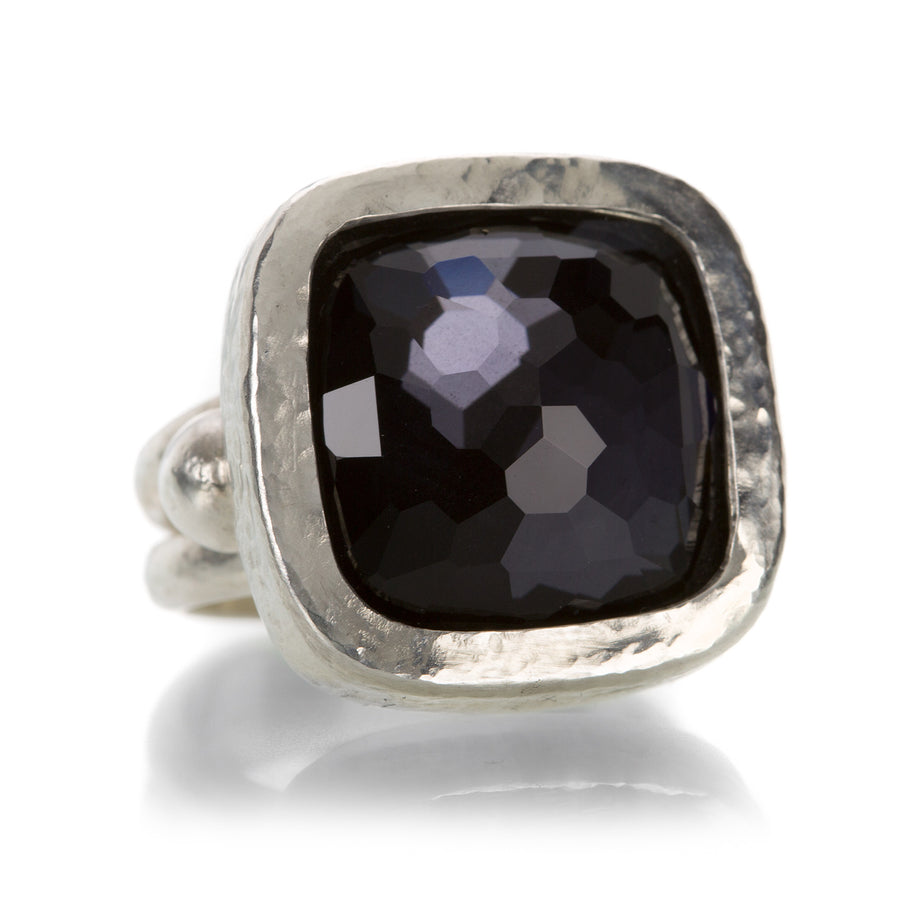 Gurhan Hematite and Amethyst Ring | Quadrum Gallery