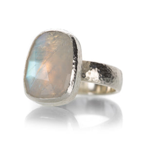 Gurhan Sterling Silver Rainbow Moonstone Ring | Quadrum Gallery