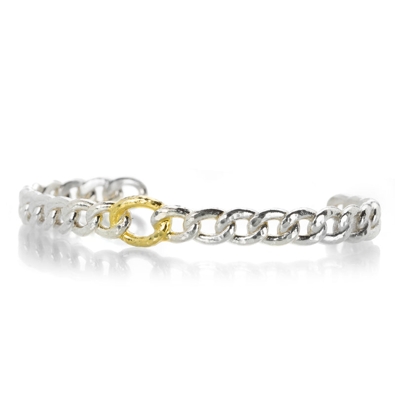 Gurhan Silver and Gold Link Cuff | Quadrum Gallery
