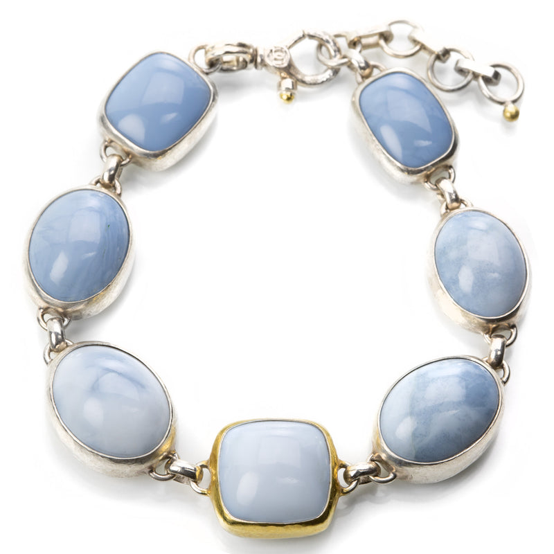 Gurhan Mixed Metal Blue Opal Bracelet | Quadrum Gallery