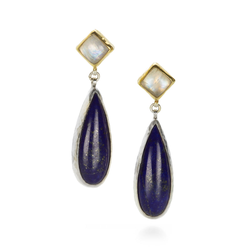 Gurhan Lapis and Moonstone Earrings | Quadrum Gallery