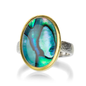Gurhan Paua Shell Ring | Quadrum Gallery