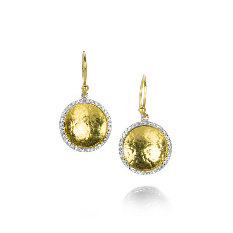 Gurhan Hourglass Diamond Drop Earrings | Quadrum Gallery