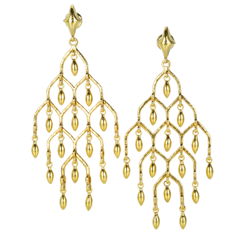 Gurhan Mini Olive Chandelier Earrings | Quadrum Gallery