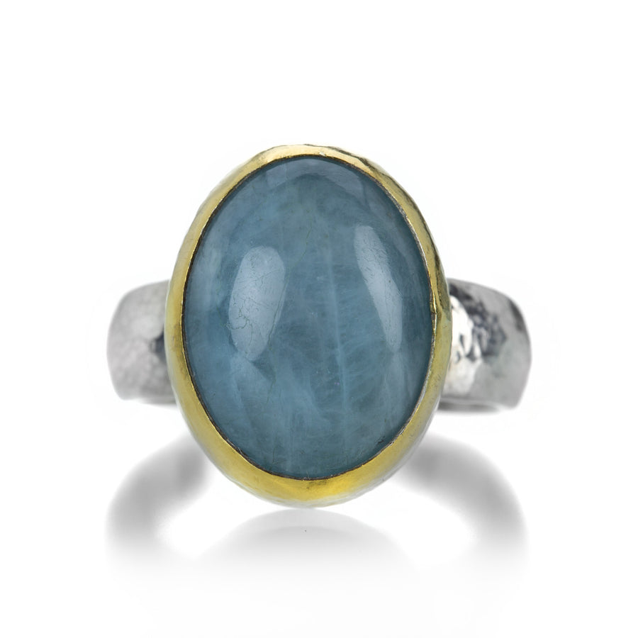 Gurhan Mixed Metal Aquamarine Ring | Quadrum Gallery