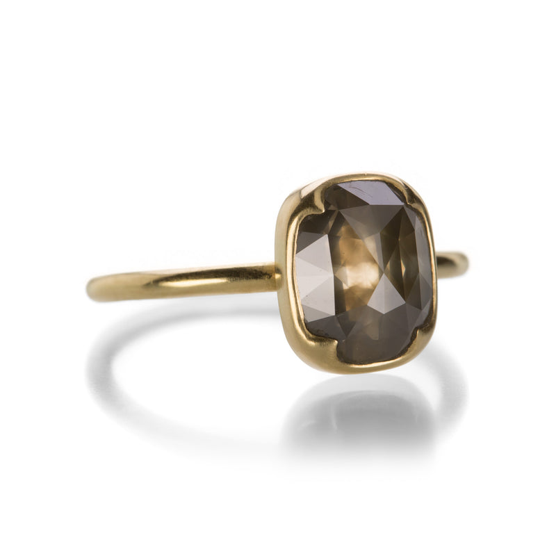 Gabriella Kiss Brown-Gray Rose Cut Diamond Ring | Quadrum Gallery
