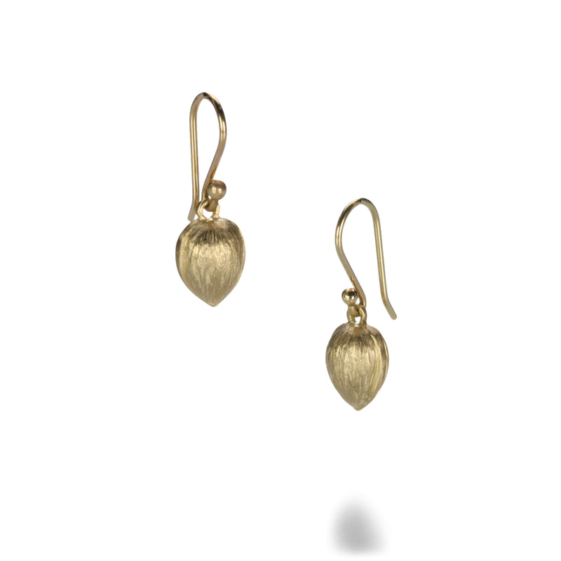 Gabriella Kiss 10k Tiny Walnut Earrings | Quadrum Gallery