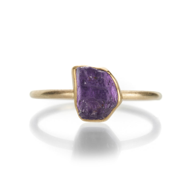 Gabriella Kiss Natural Purple Sapphire Crystal Ring | Quadrum Gallery