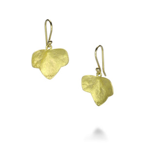 Gabriella Kiss Small Ivy Leaf Earrings | Quadrum Gallery