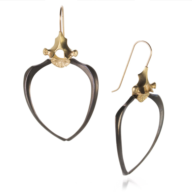 Gabriella Kiss Raccoon Rib Earrings | Quadrum Gallery