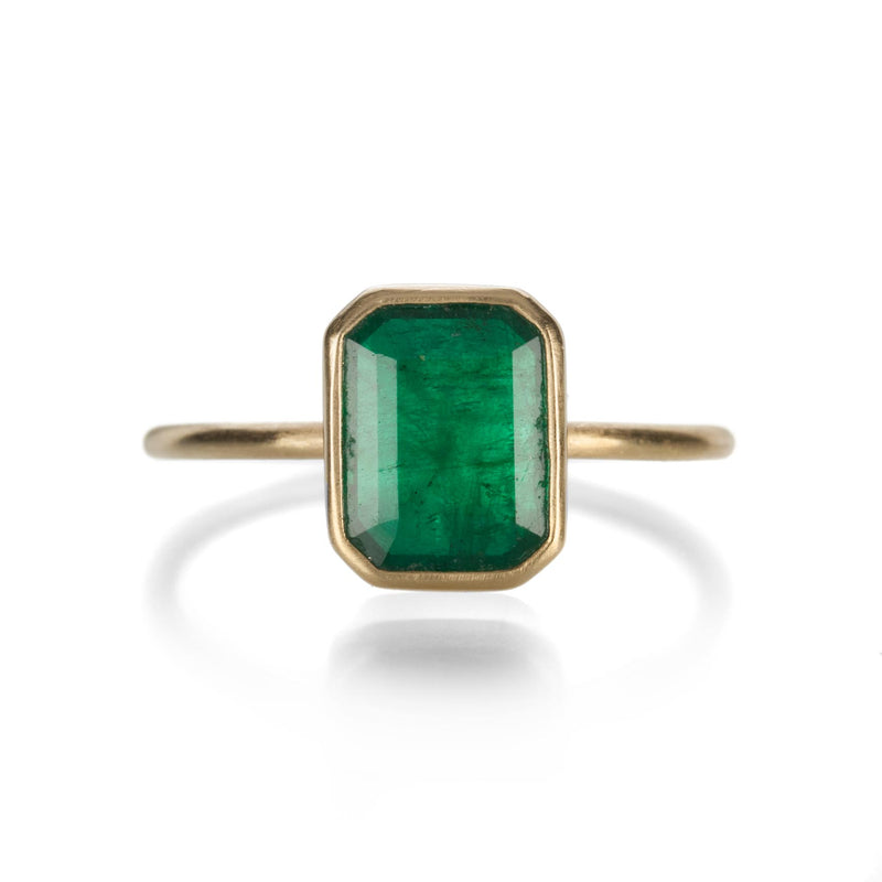 Gabriella Kiss Emerald Cut Emerald Ring | Quadrum Gallery