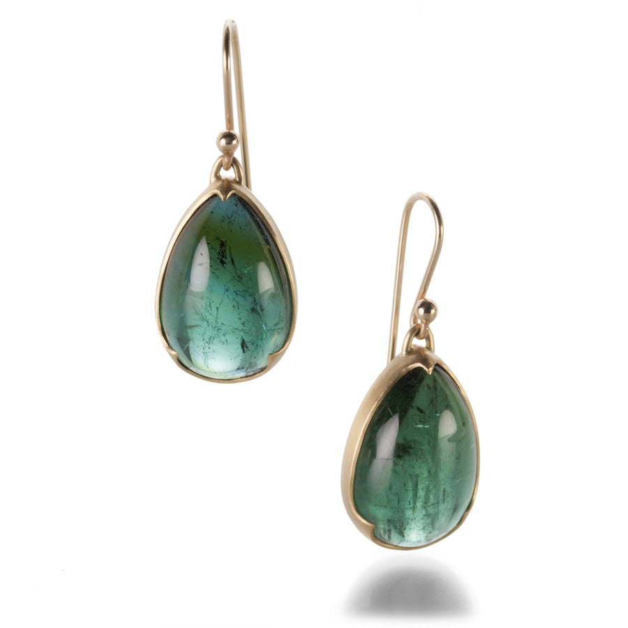 Gabriella Kiss Pear Shaped Tourmaline Earrings | Quadrum Gallery