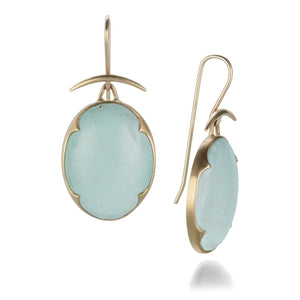 Gabriella Kiss Pale Turquoise Earrings | Quadrum Gallery