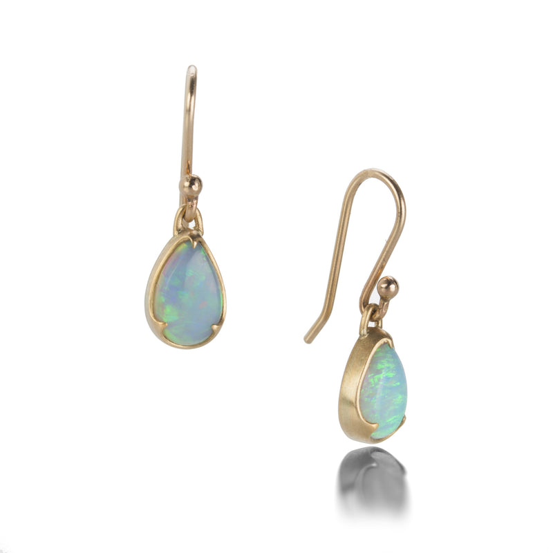 Gabriella Kiss Small Pear Opal Earrings | Quadrum Gallery