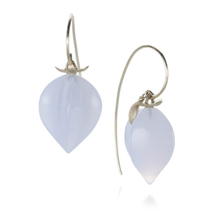 Gabriella Kiss Chalcedony Chinese Lantern Earrings | Quadrum Gallery