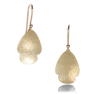 Gabriella Kiss Pear Scallop Earrings | Quadrum Gallery