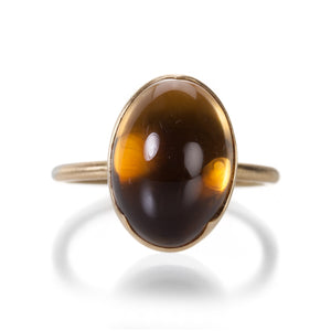 Gabriella Kiss Oval Citrine Ring | Quadrum Gallery
