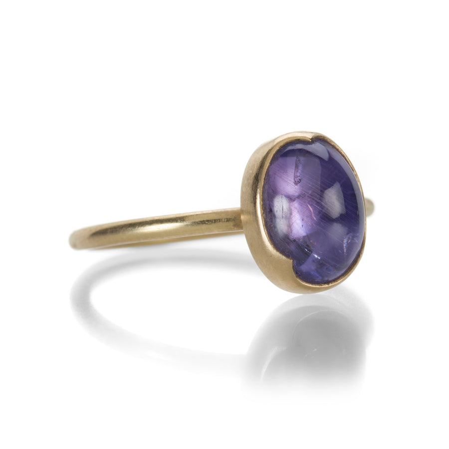 Gabriella Kiss Mauve Sapphire Ring | Quadrum Gallery