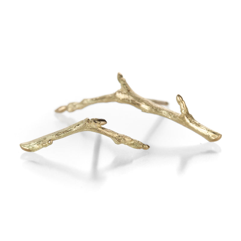 Gabriella Kiss Gold Branch Stud Earrings | Quadrum Gallery