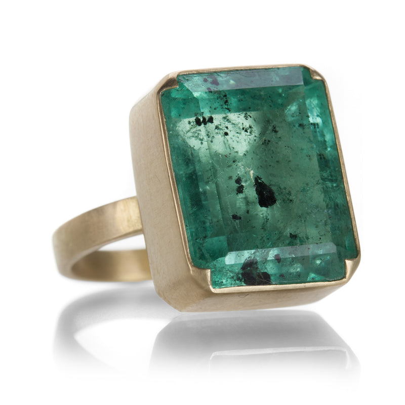 Gabriella Kiss Polonga Colombian Emerald Ring | Quadrum Gallery